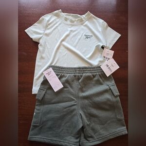 NWT Reebok Light Mint Kids Two-Piece Set